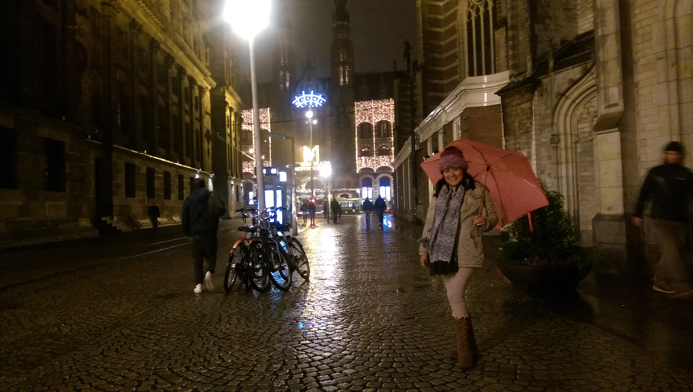 Marilu paseando en Holanda